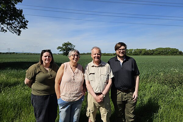 Kerry Weston, Karen Tomlinson, Bill Tomlinson and Josh Tomlinson 