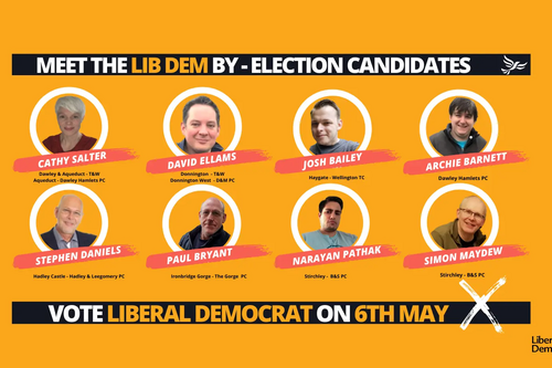 telford and wrekin by election candidates